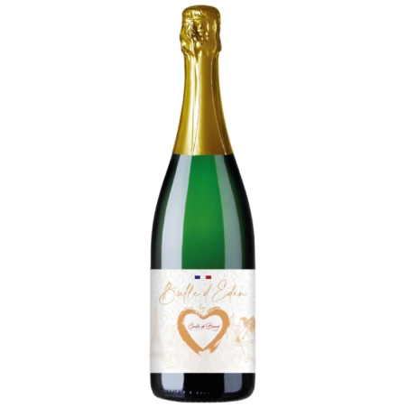 Bulle d’Éden – Vin blanc pétillant désalcoolisé Vin de France